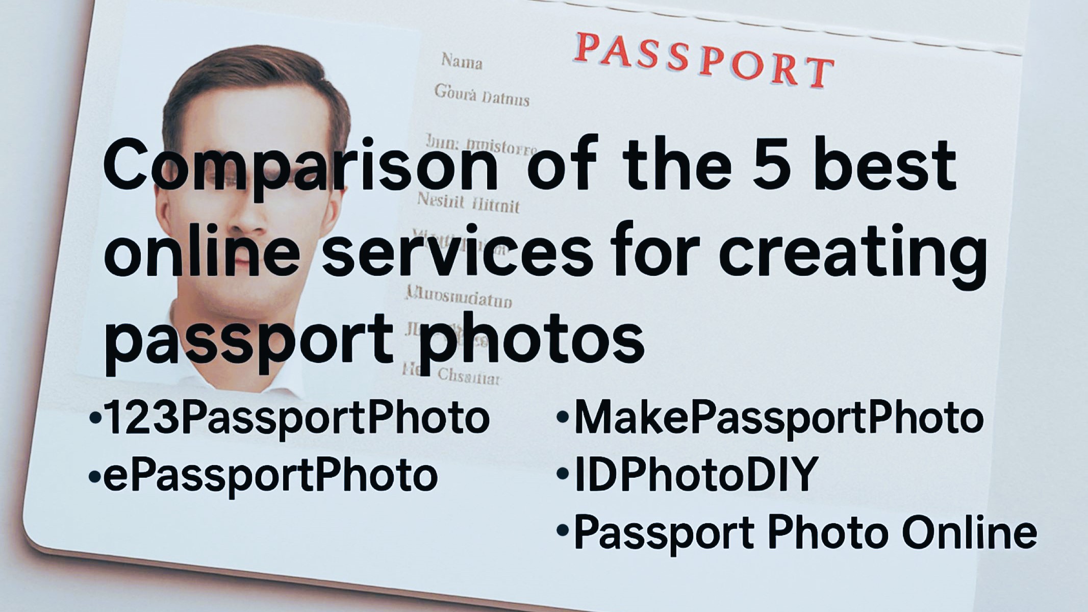Passport size photo